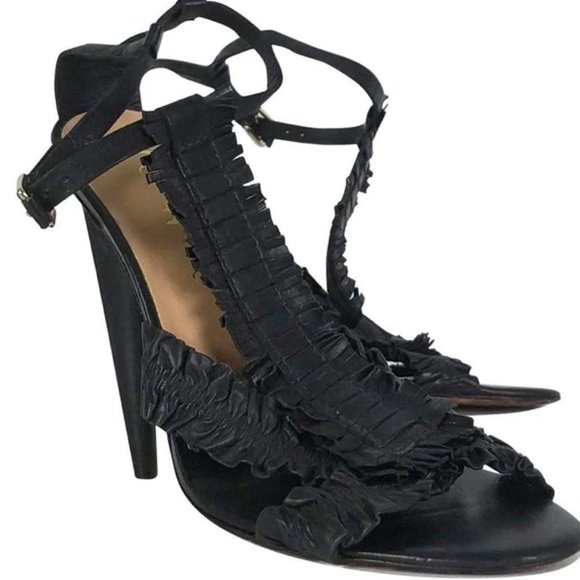 L.A.M.B. Shoes - Lamb Gwen Stefani Black Leather heels